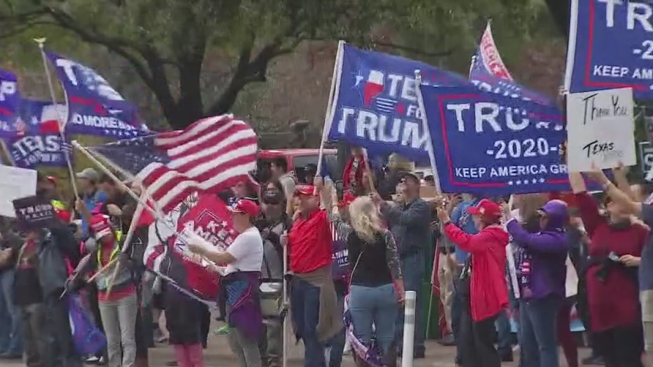 Protesters flood the grounds of Texas State Capitol