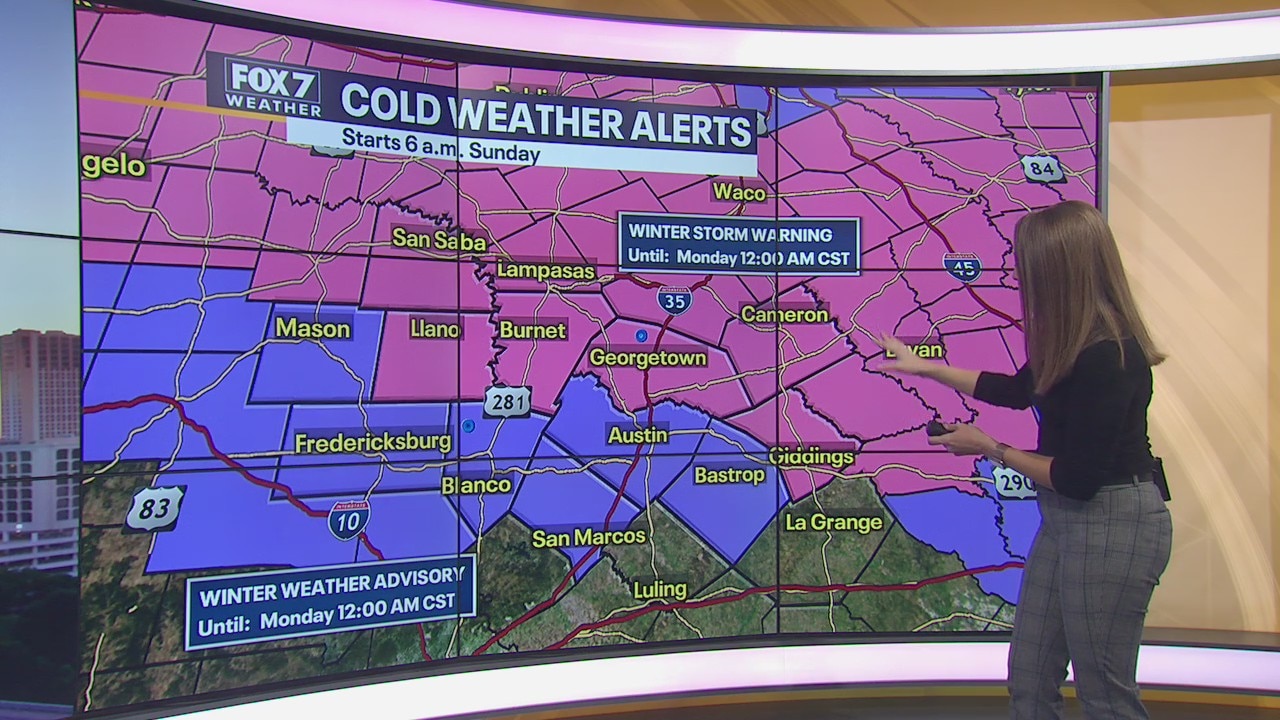 Morning weather forecast for January 10