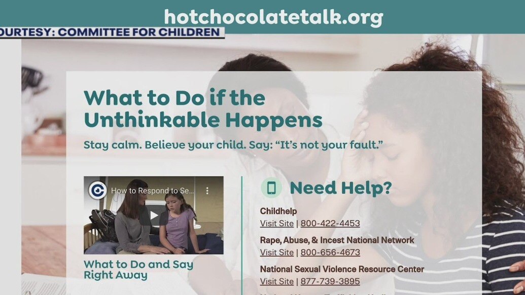 Resource to help parents navigate conversations with kids about abuse