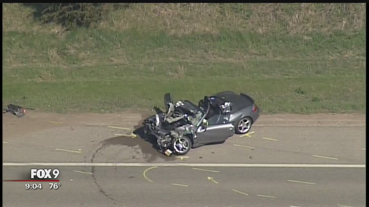 Waconia crash spills nails, shuts down Highway 5