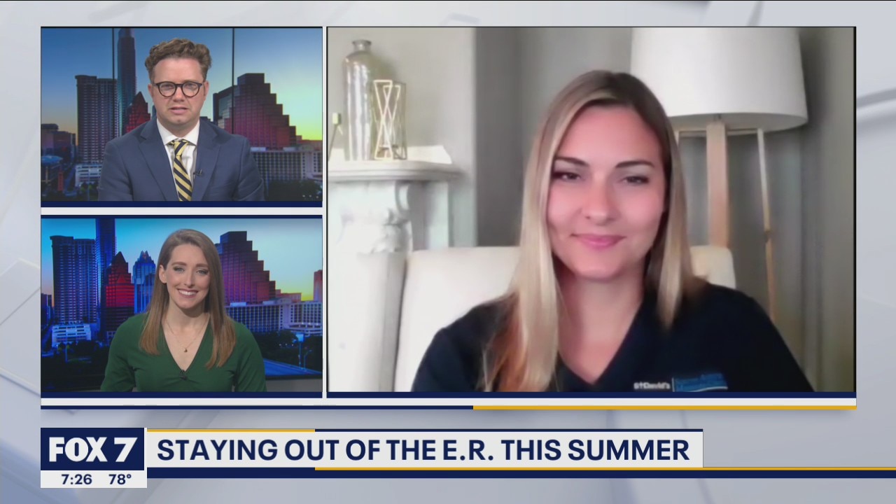 St. David's talks about how to stay safe and out of the E.R. this summer