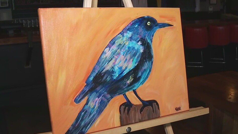 Painting and Pints Art Show at ABGB
