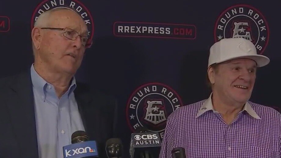 Pete Rose in Round Rock for Nolan Ryan Foundation Dinner