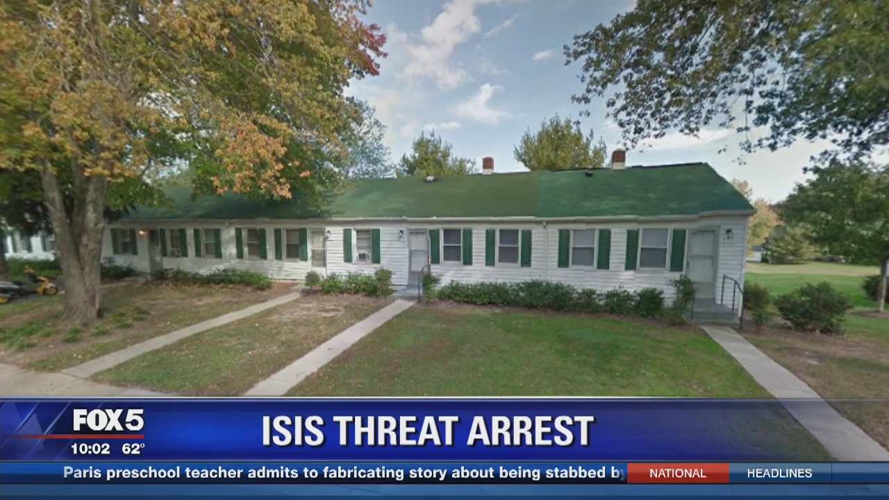Md. man arrested for trying to provide support to ISIS