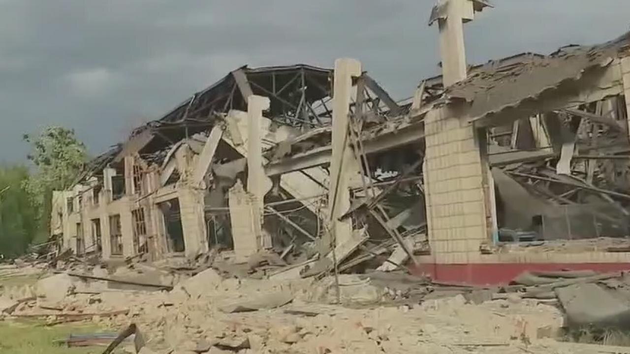 Russian cruise missiles target Kyiv