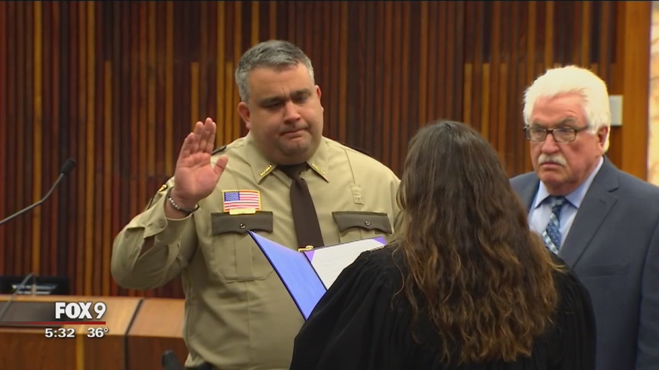 David Hutchinson sworn in as Hennepin County Sheriff