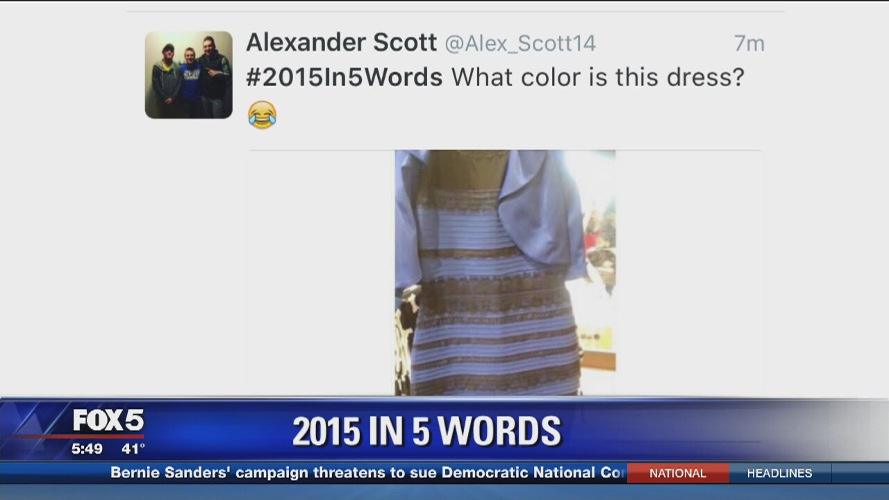 Twitterverse sums up #2015In5Words
