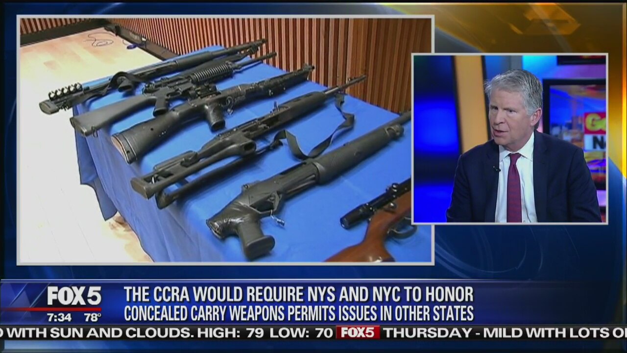 Vance Opposed to Concealed Carry Reciprocity Act