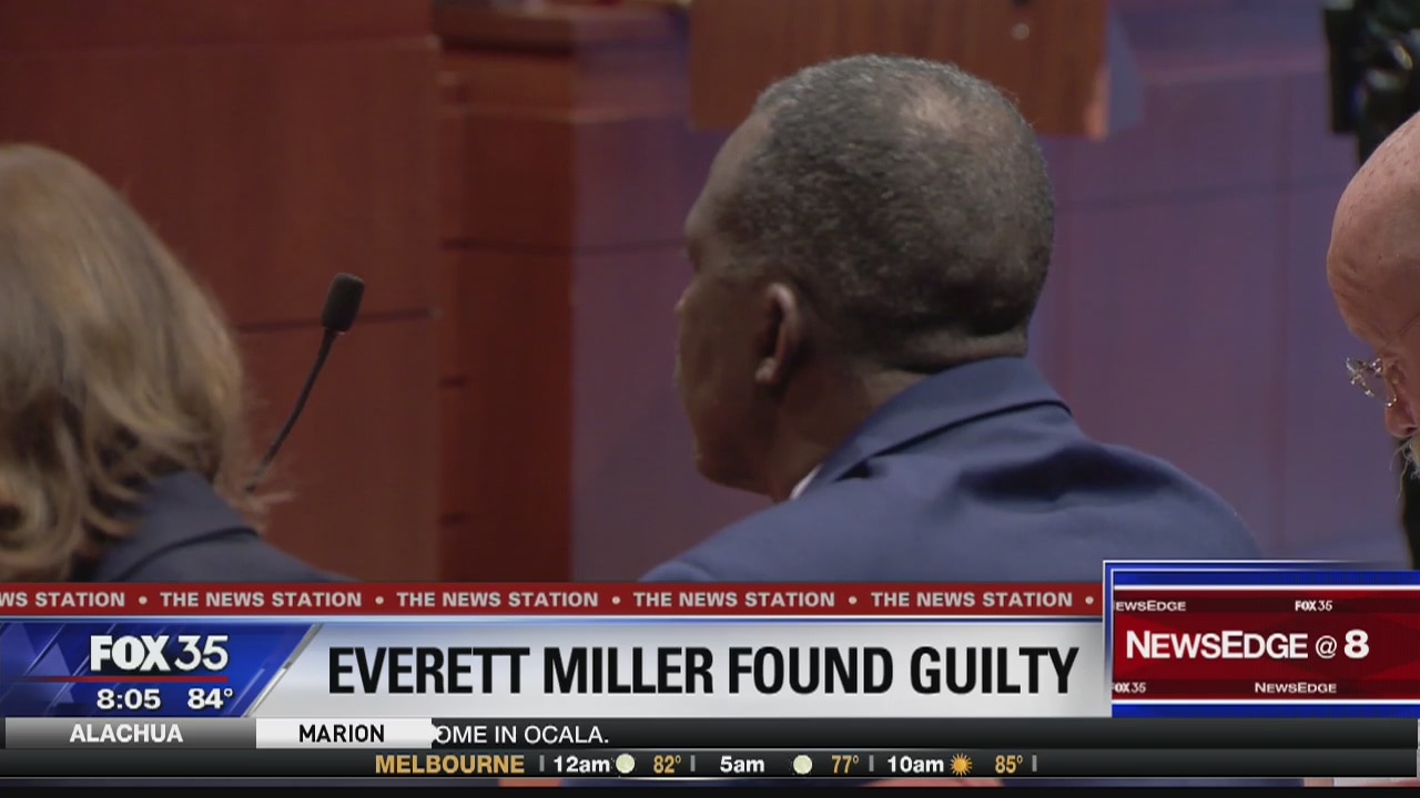 Everett Miller found guilty