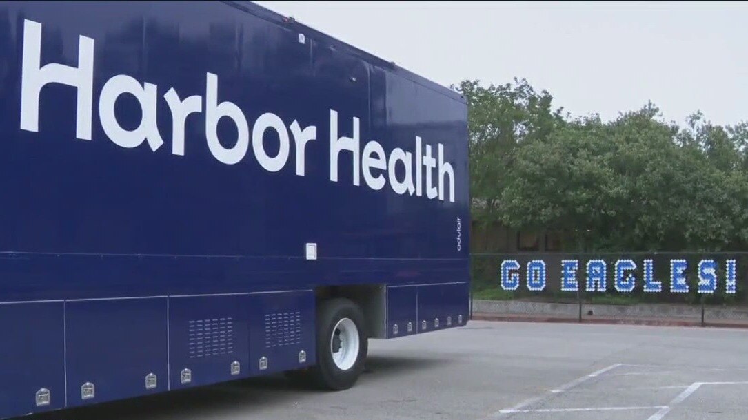 Local healthcare company stations mobile clinics for teachers on school campuses