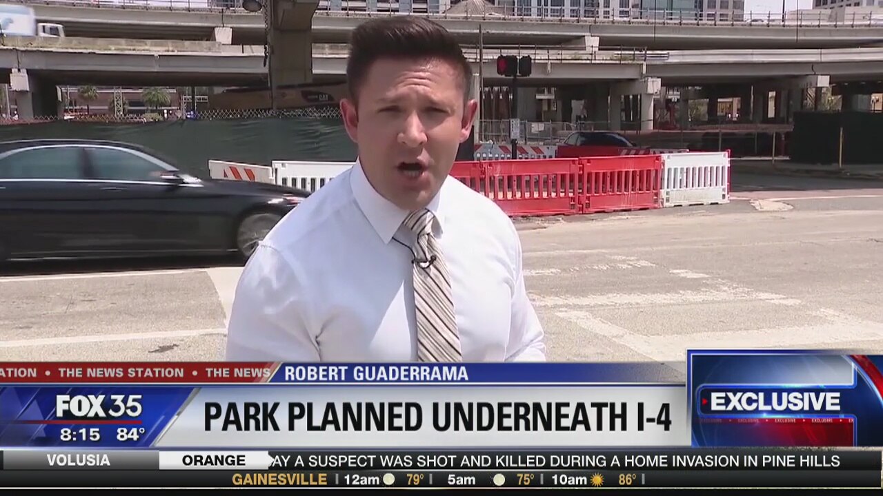 Park planned underneath I-4