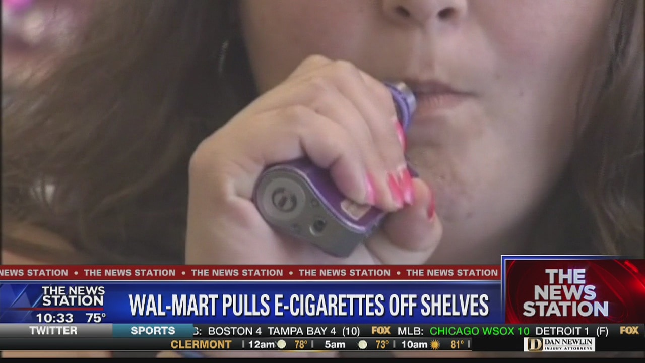 Walmart will no longer sell e-cigarettes