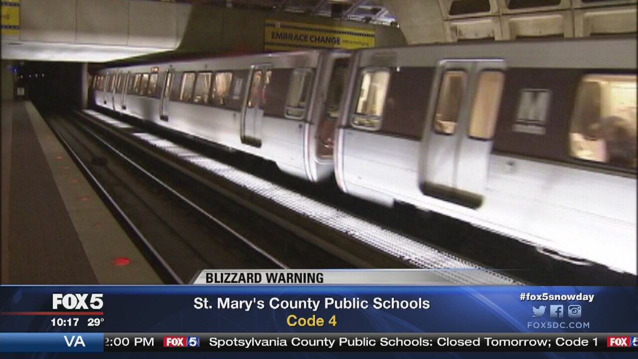 Metro suspends service this weekend