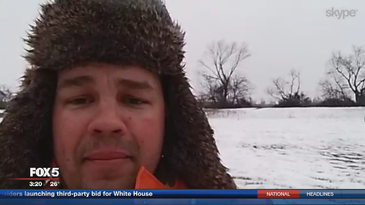 Live look: High wind along the Delaware coast