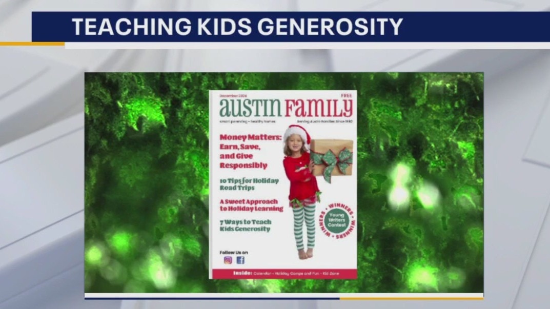 Austin Family: Teaching your kids generosity