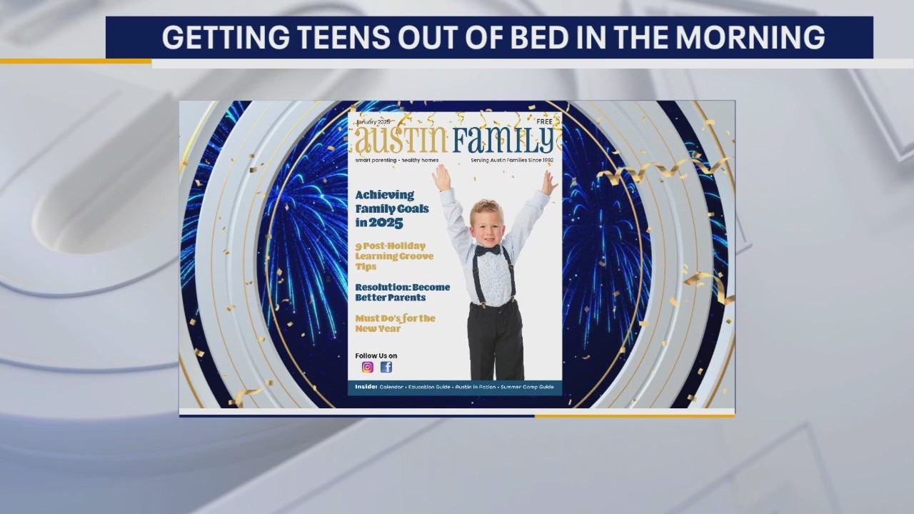 Getting teens out of bed in the morning