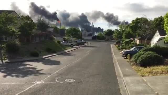 Valero Refinery flaring