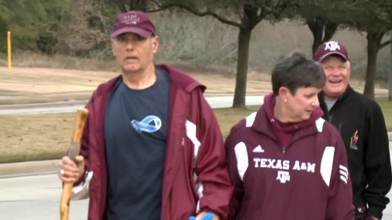 Texas man battling ALS reaches goal