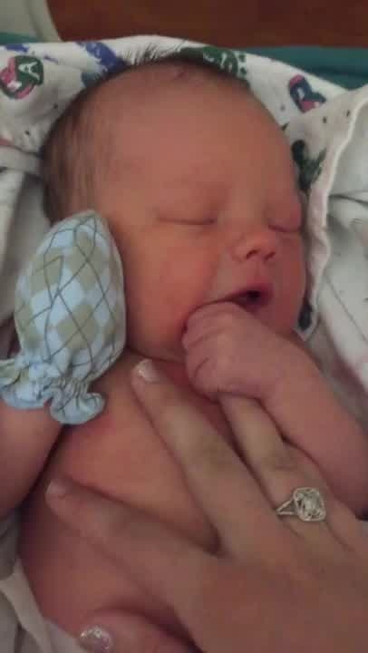 Birth mom's message to son before adoption