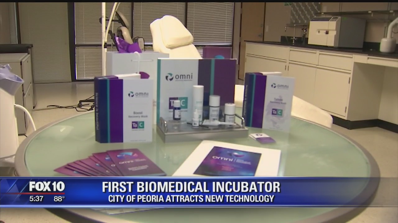 Peoria establishes first biomedical incubator