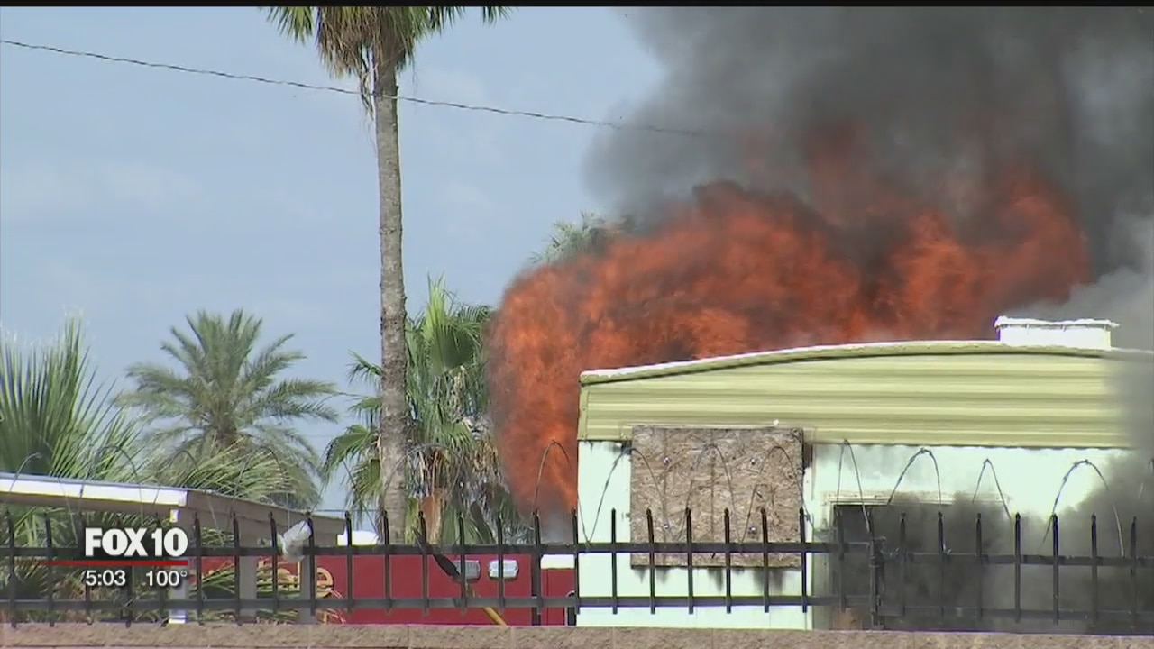 2 people seriously hurt in 1st-alarm fire in Avondale