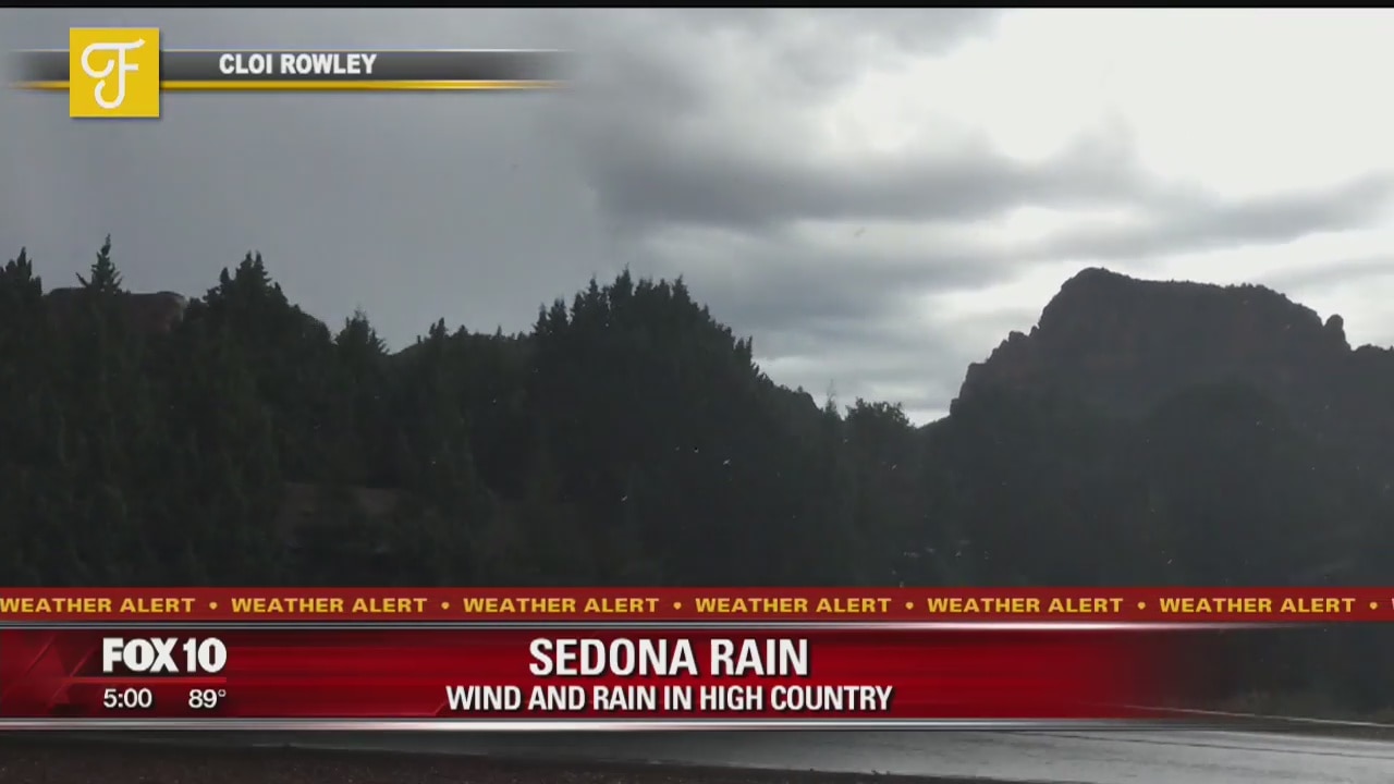 Wet weather across Arizona