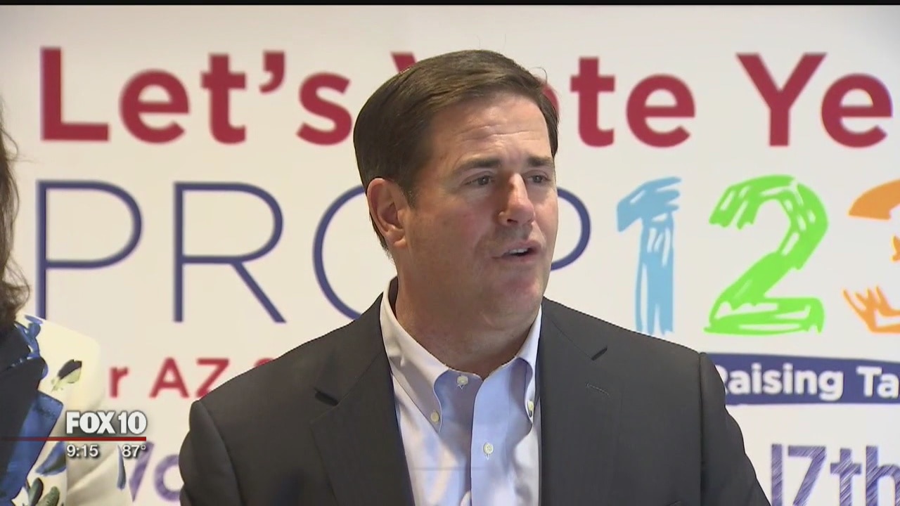 Gov. Ducey declares victory for Prop 123