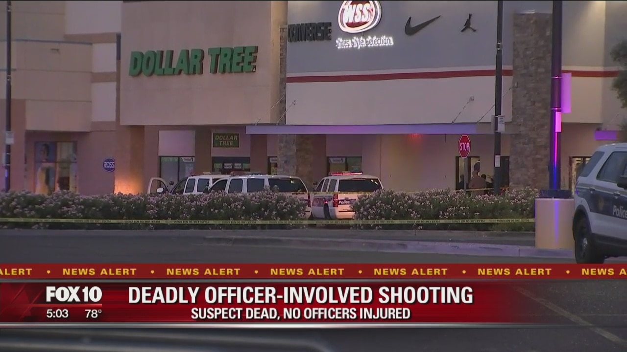 Suspect dead following officer-involved shooting