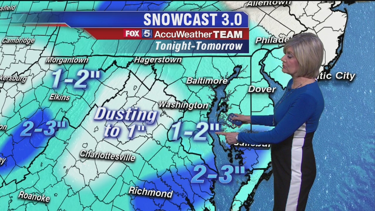 Snow update - 5 pm