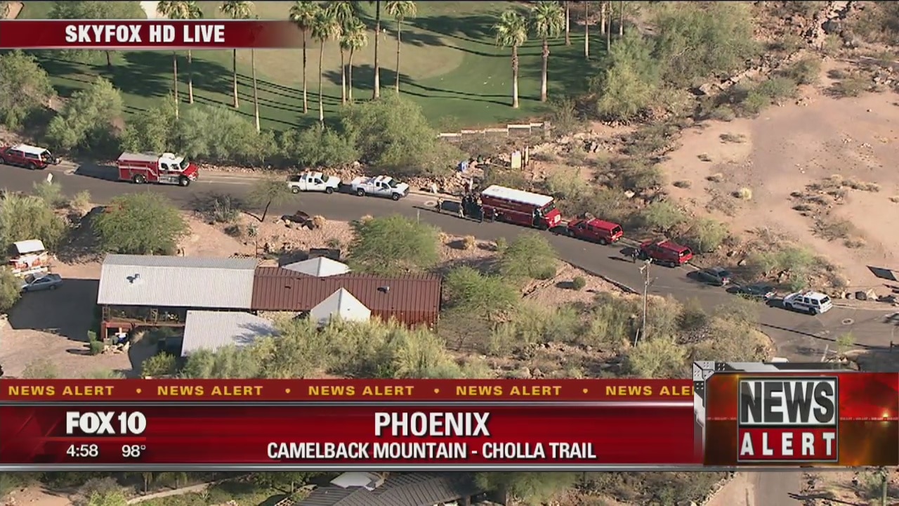 Crews find body on Camelback Mountain