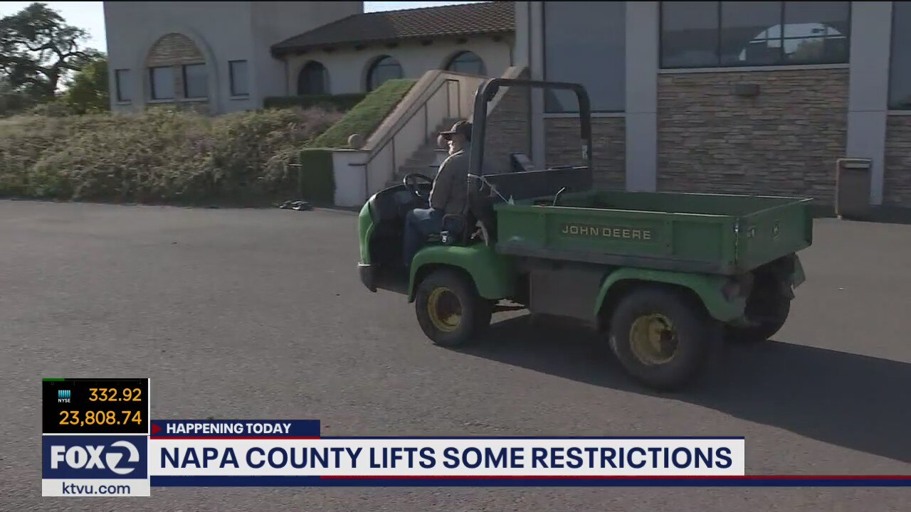 Golfers emerge from quarantine, tee off in Napa