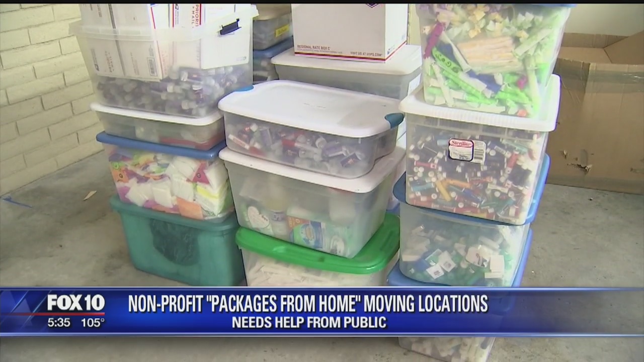 Valley non-proft sends care packages to troops across the world
