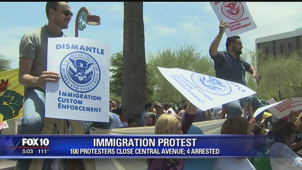 Supreme Court immigration decision sparks Phoenix protest
