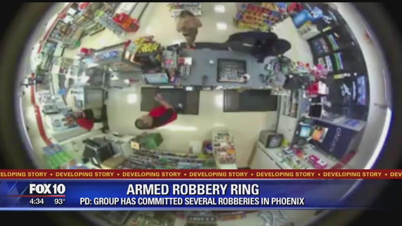 Police investigating string of armed robberies in Phoenix