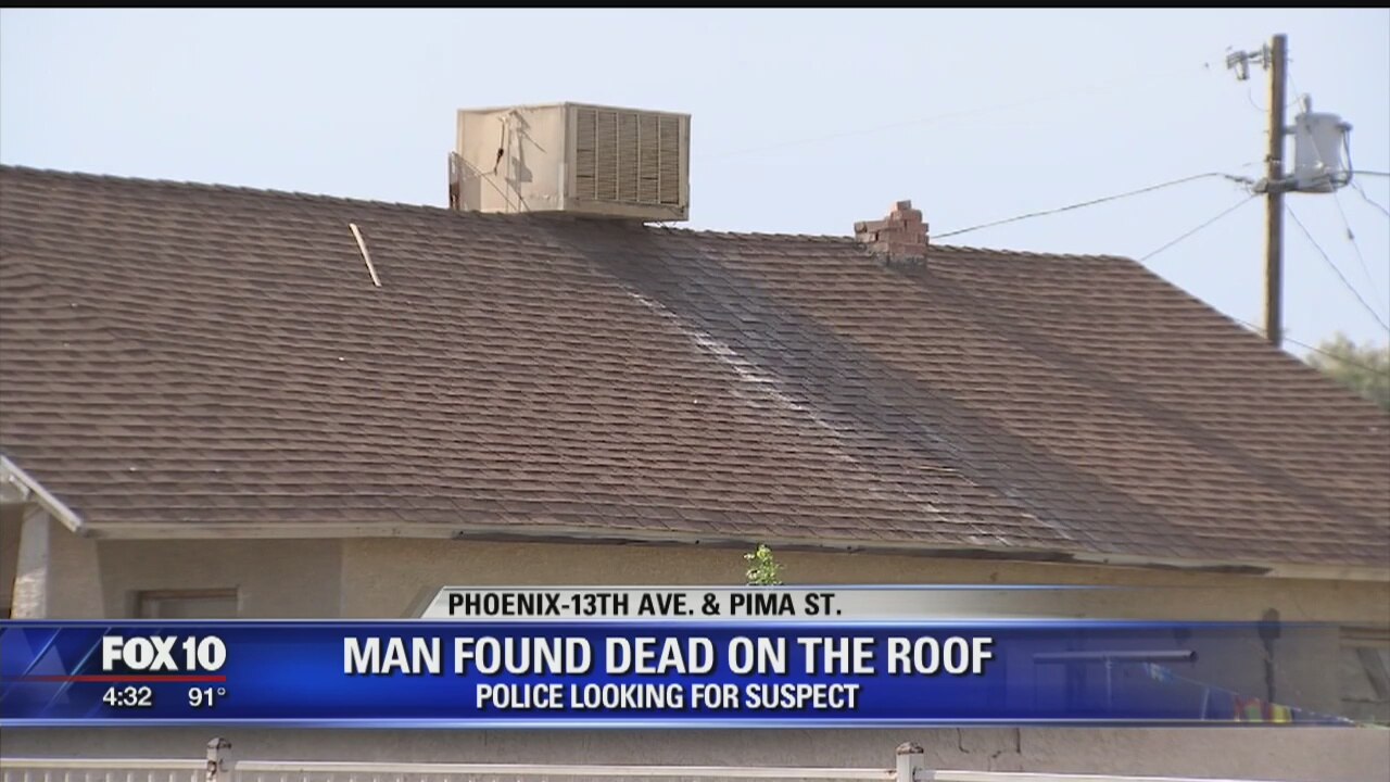 Victim found shot to death on Phoenix rooftop