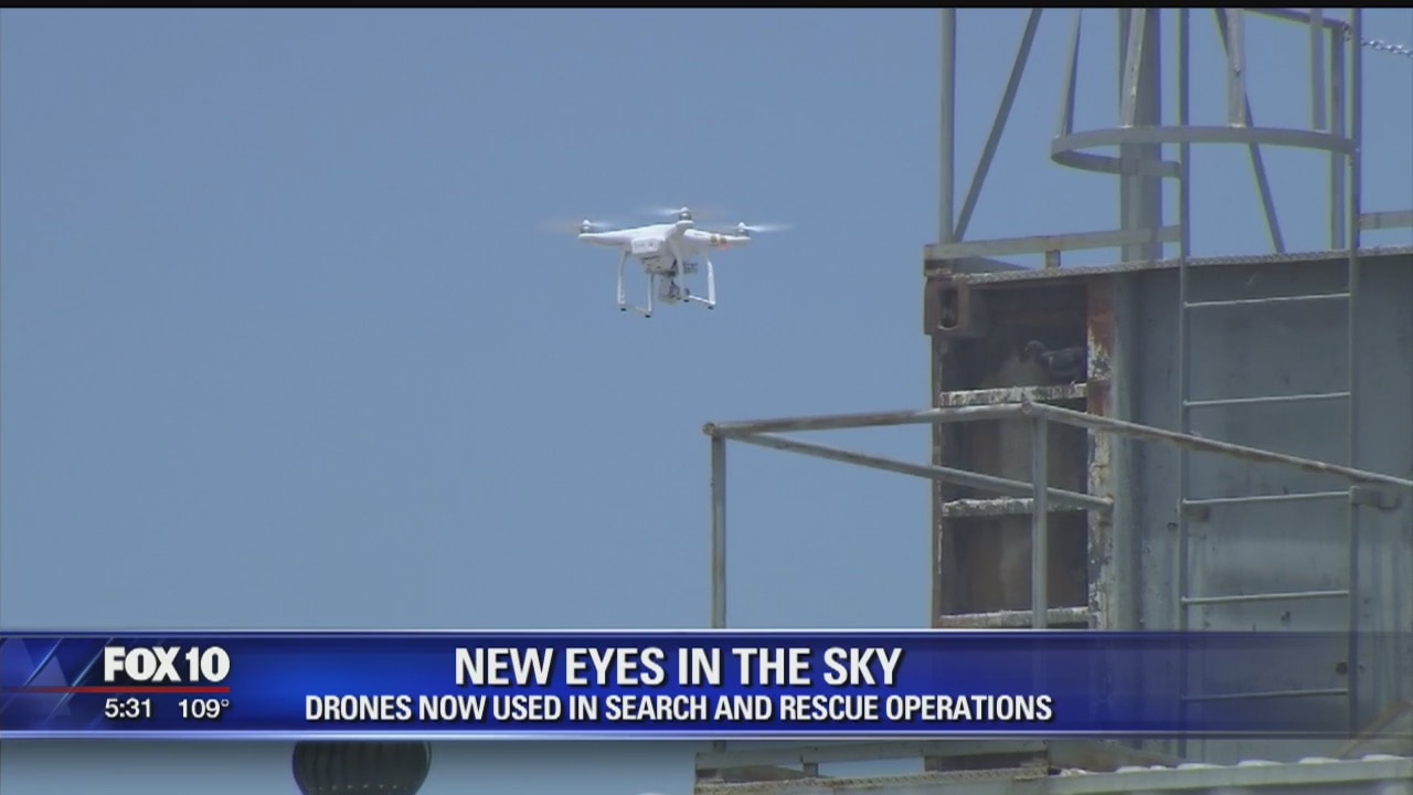 Drones being used by Phoenix Fire Department