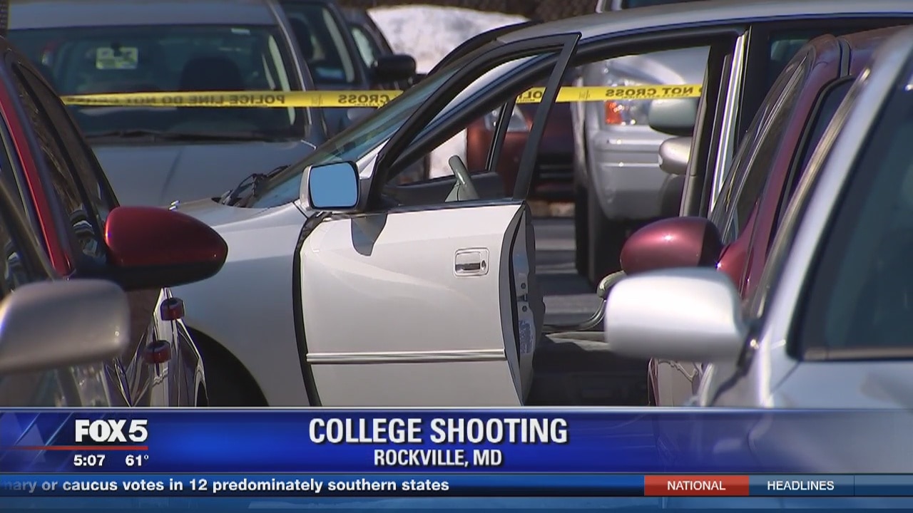 Police: Shooting victim driven to Montgomery College campus in Rockville