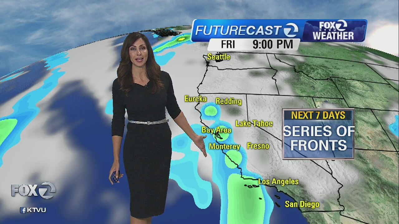 Saturday's forecast: AM showers, partly cloudy afternoon
