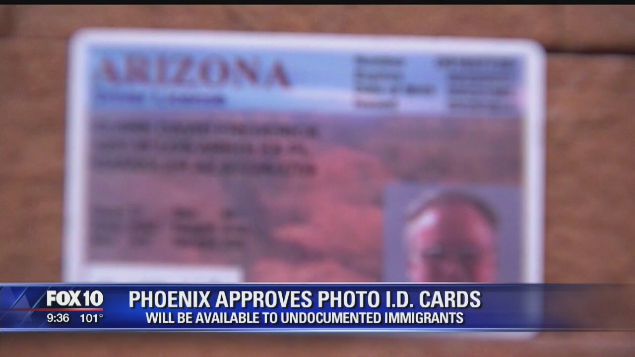 Phoenix approves photo IDs for undocumented immigrants