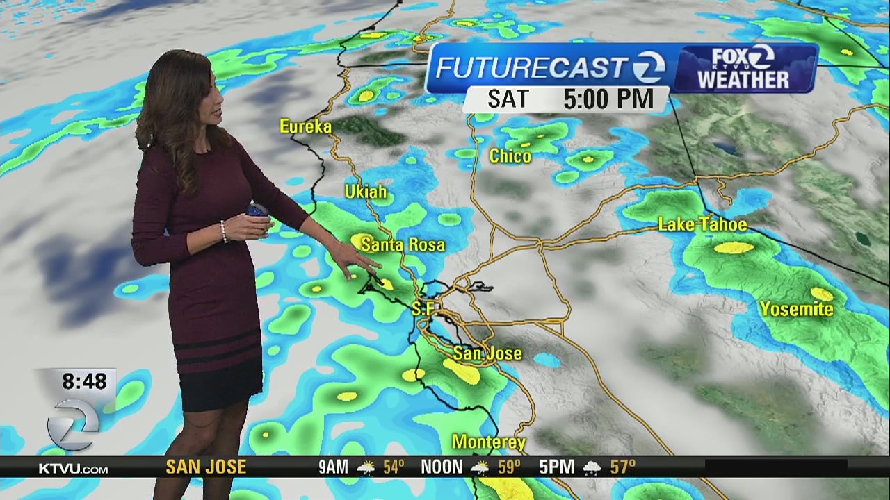 Saturday's forecast: Showers, thunderstorms