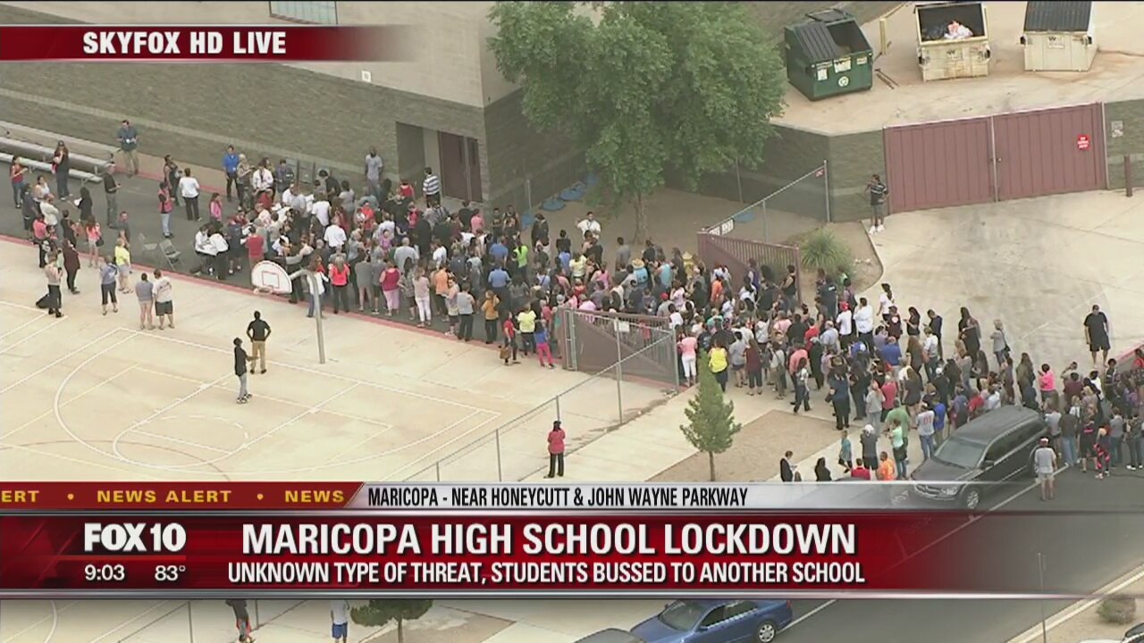 Police investigating threat at Maricopa High School