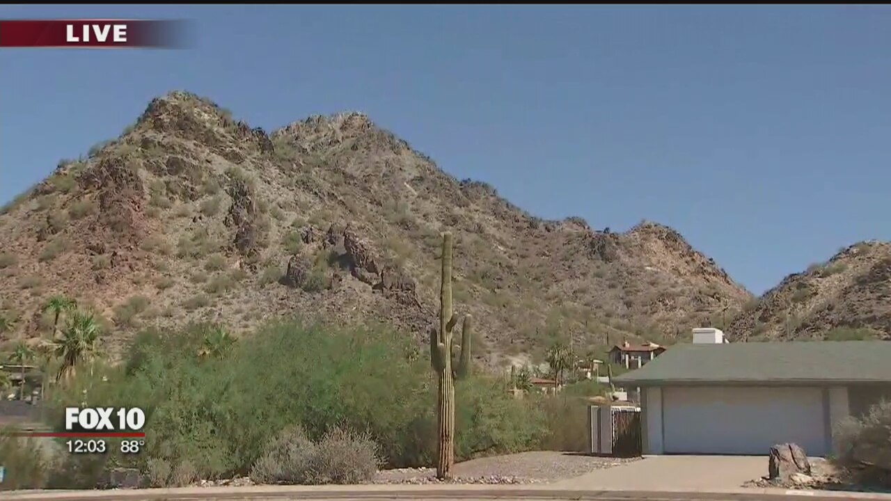 Piestewa Peak smash and grab