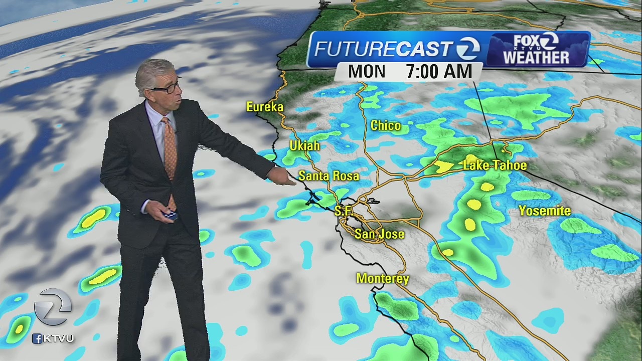 WEATHER FORECAST: Wet week ahead, soggy Monday morning commute expected