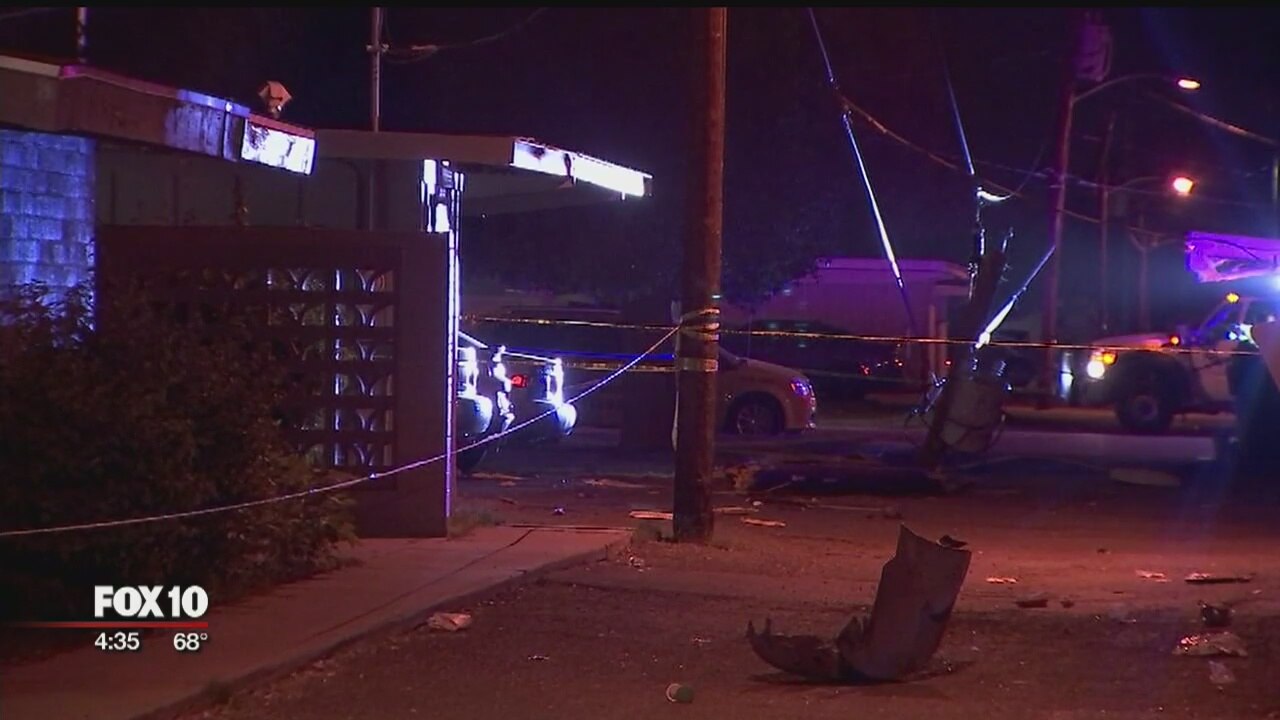 Police: Hit-and-run driver crashes into Glendale home