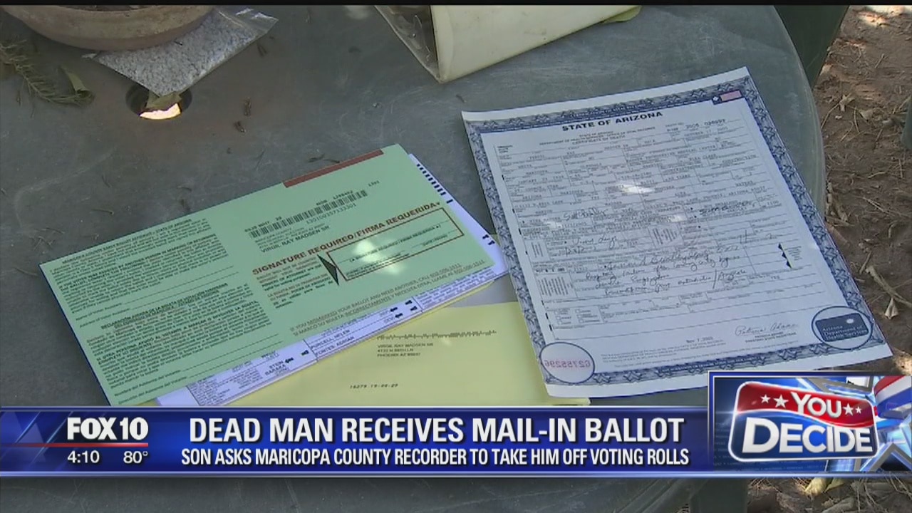 Dead man receives mail-in ballot