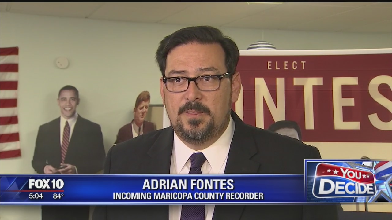 Maricopa County Recorder concedes race to Adrian Fontes