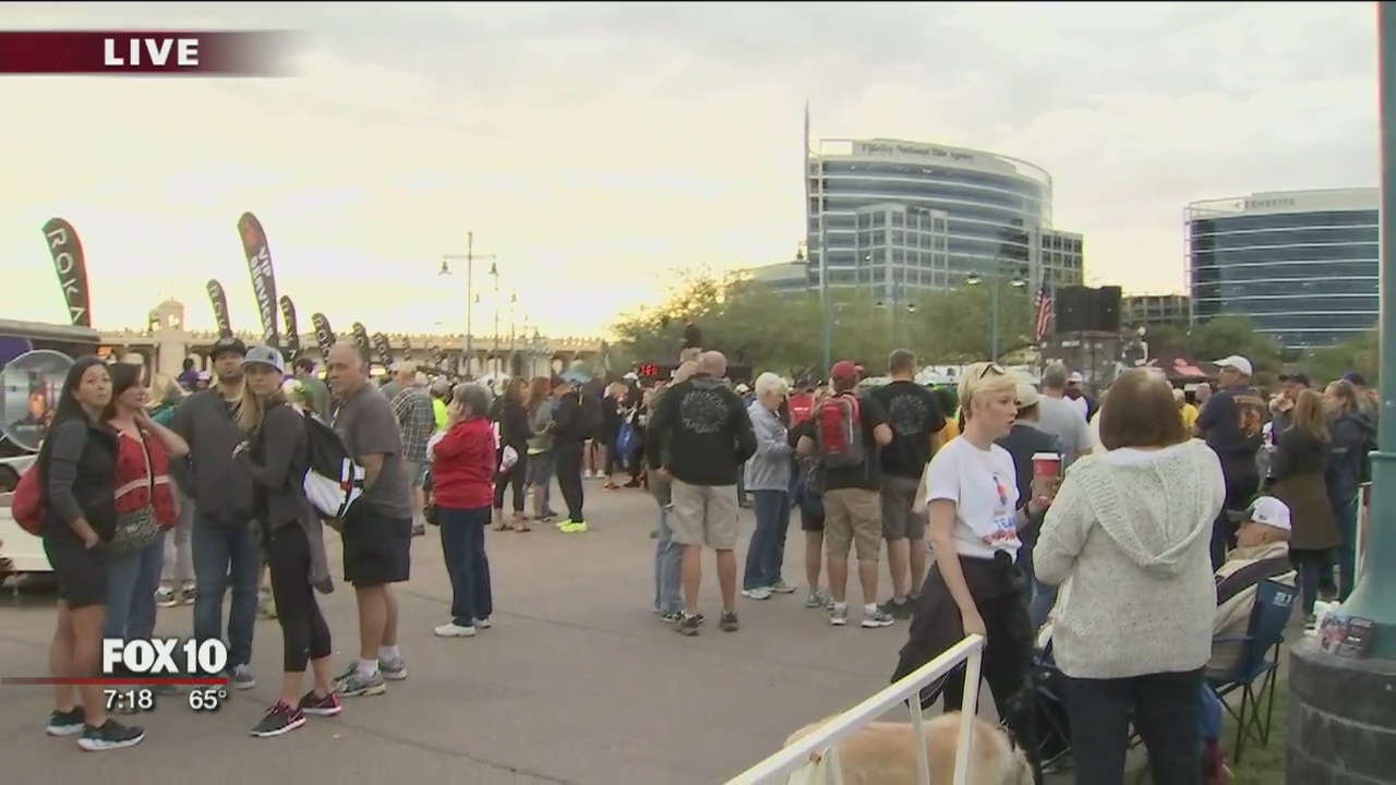 Athletes compete in Ironman triathlon