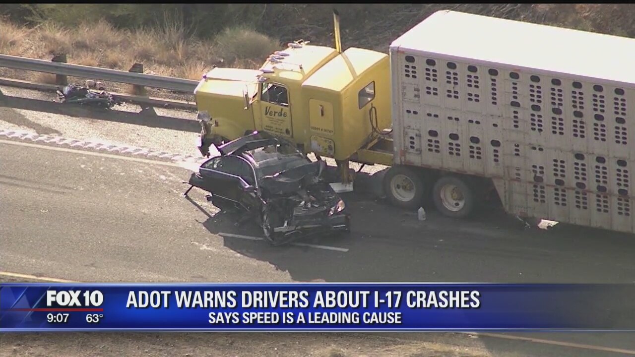 ADOT focuses on dangerous part of I-17