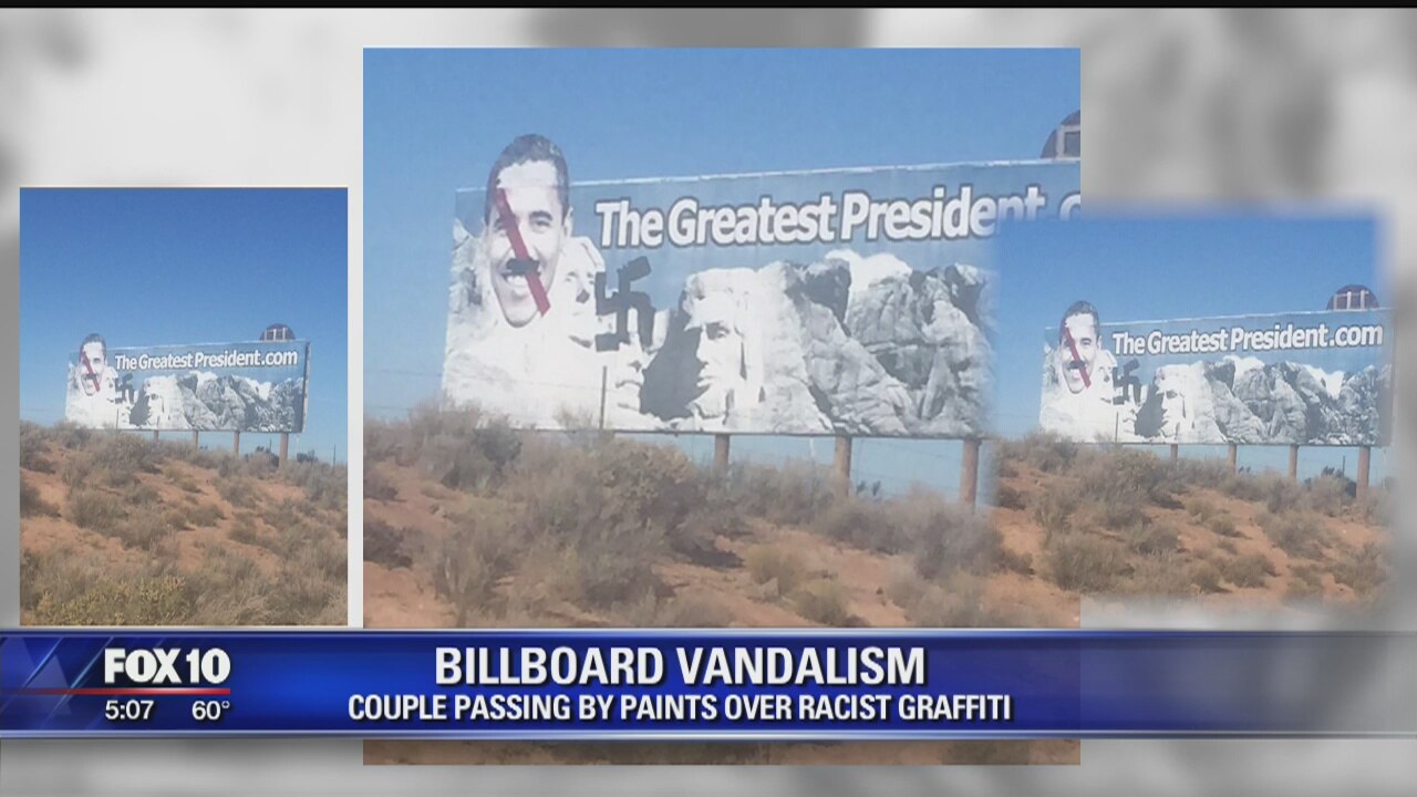 Travelers Take Action After Seeing Swastika On Billboard