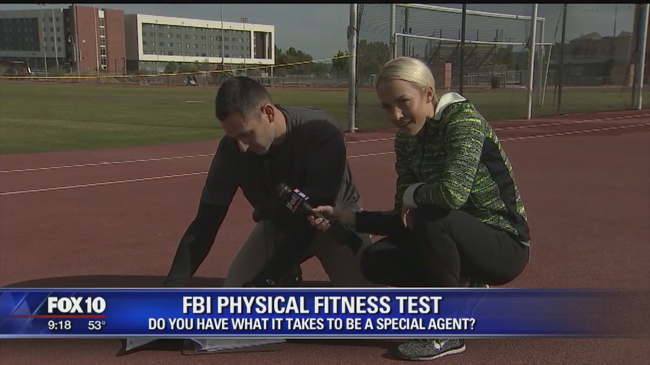 Want to work for the FBI? You must be physically fit
